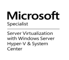FT Technologies has staff with certification in Windows server virtualization Hyper-V and System Centre